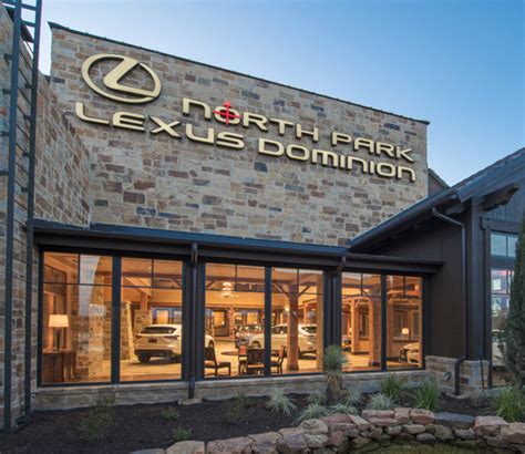 North park lexus at dominion - See Lexus dealer for more information. North Park Lexus at Dominion. (210) 816-5000. 21531 West Interstate 10 Frontage Road. San Antonio, TX. 78257.